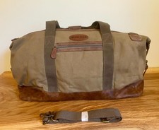 Brakeburn Canvas & Leather Weekender Holdall – Made in Dorset, UK (BNWOT)