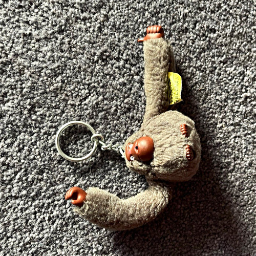 Kipling grey plush monkey - plush,