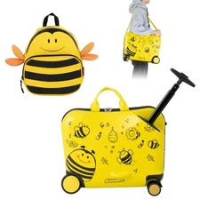 Costway 2 Pieces Kids Luggage