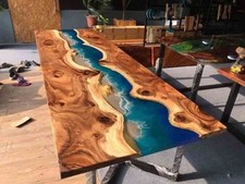 Blue Epoxy Resin Coastal
