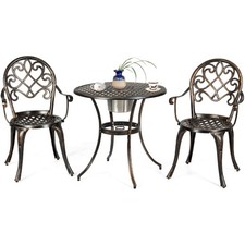 3PCS Outdoor Bistro Table
