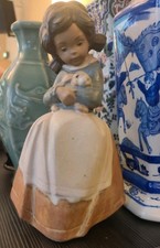 Lladro Gres Figurine Girl