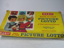 Vintage Merit PICTURE LOTTO