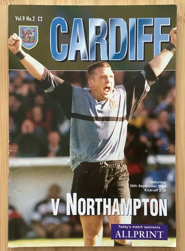 1998 cardiff northampton - 1998,