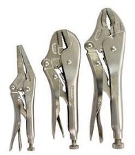 SELF LOCKING VISE GRIP PLIERS SET OF 3