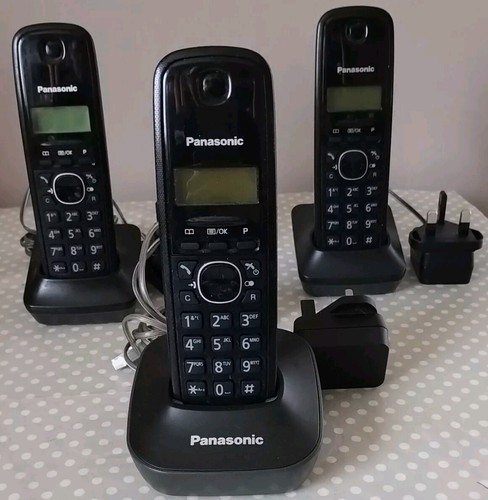 Panasonic tg1613e black - kx-tg1613e,