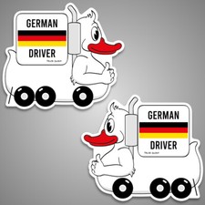 2x German Driver Truck Car