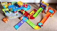 Vtech multi-workshop garage + large road and bridge set