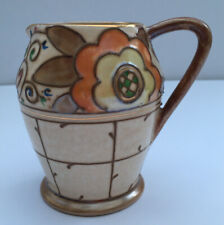 Jug Charlotte Rhead Bursley Ware England  Trellis Pattern  Milk Jug Vintage