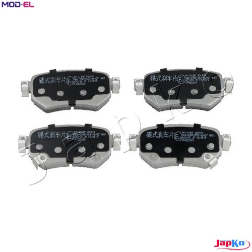 Brake pad set disc - set,