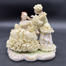 Vintage MZ Irish Dresden Lace