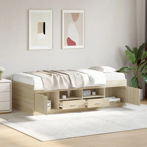 Walplus sonoma oak daybed - walplus,