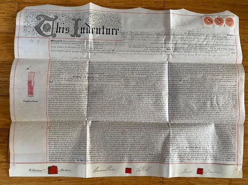 Victorian 1884 vellum - victorian, legal