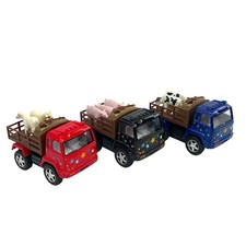 Kinsfun Farm Animal Trucks Set