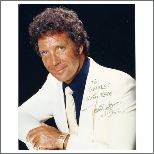 Tom jones signed - tom, colour