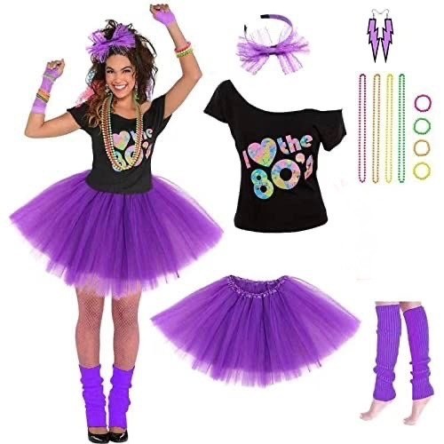 Love 80s costume set - costume,