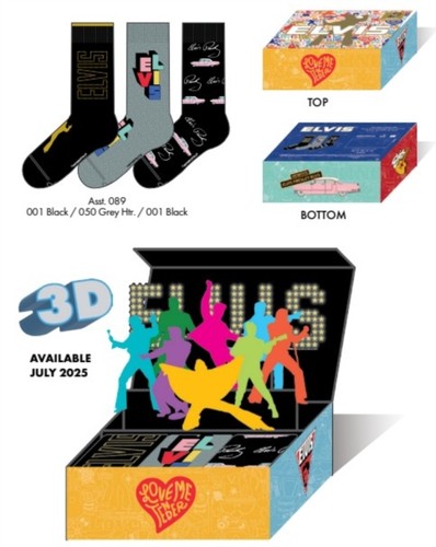 Elvis pack socks - elvis,