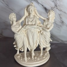 Elegant Italian Resin Statue The Three Graces by A. Lucchesi FARO 50198 