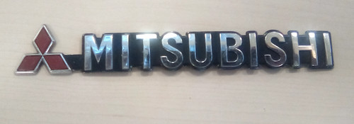 Mitsubishi rear lettering - mitsubishi,