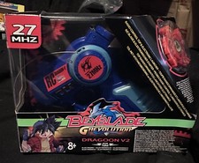 Beyblade dragoon v v2 remote control launcher rc Hasbro Boxed *sealed*