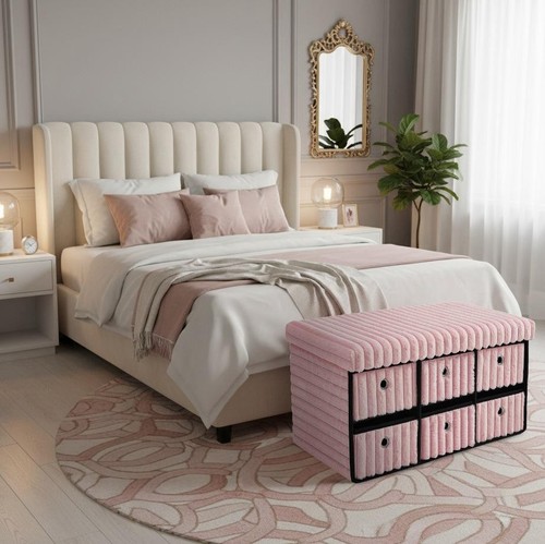 Ottoman storage bench box - ottoman,