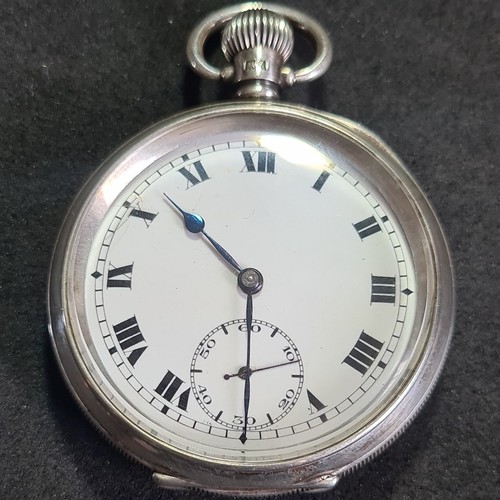 Antique solid silver gents - silver,
