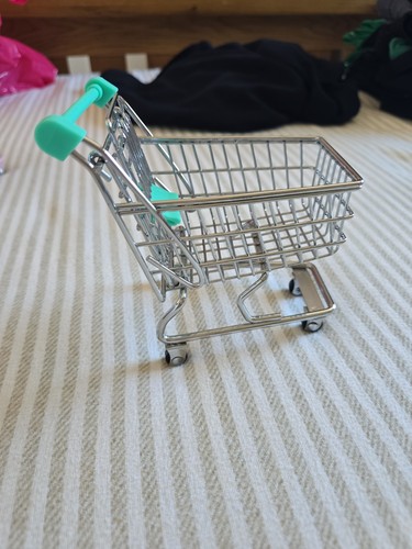 Kids childrens green metal toy - metal,