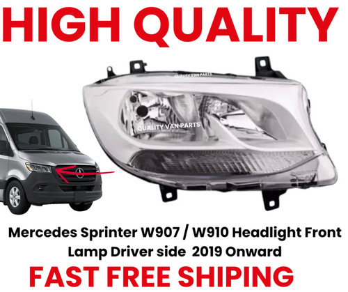 Front headlight for mercedes - front,