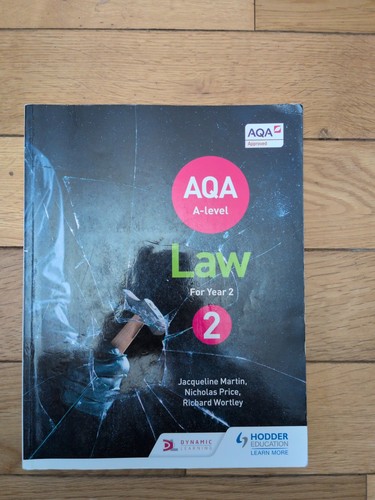 Aqa level law for - for, 2