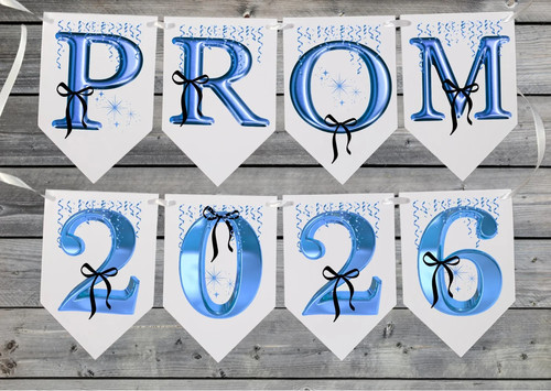Prom 2026 banner - prom, banner: