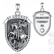 925 Sterling Silver Two-Sided