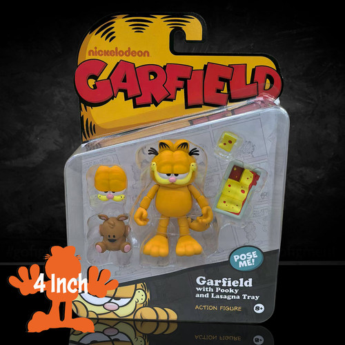 Garfield action figure - garfield,