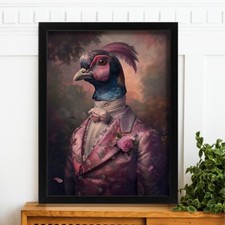 Elegant Pheasant in Suit Art