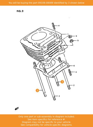 Suzuki studbolt cylinder - suzuki,