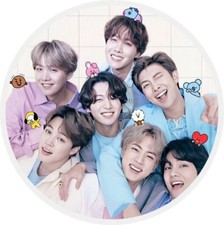 BTS Edible Music Boysband Cake