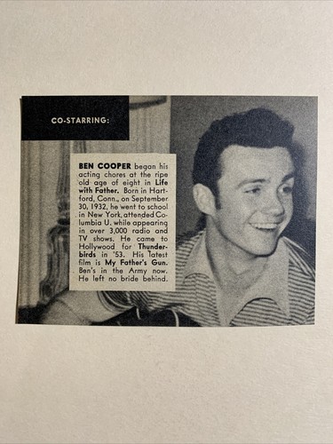 Ben cooper life with father - cooper,