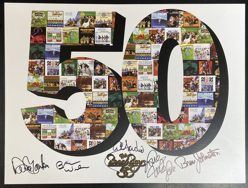 Beach boys autographed - boys, signed