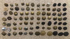 84 X Assorted Vintage Military Buttons from various Regiments and Services