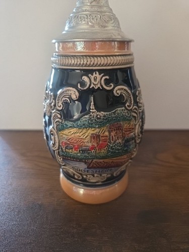 Vintage west german beer stein - vintage,