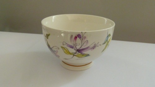 Hand painted sugar bowl - hand,