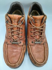 Rockport Size 10 W Hydro Shield XCS Portugal Brown Waterproof Leather Mens Boots
