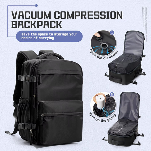 Vacuum compression backpack - vacuum,
