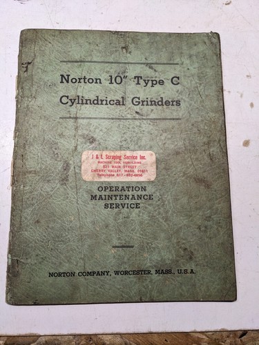 Norton grinding machine - norton,
