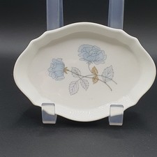 Wedgwood  Ice Rose Trinket  Dish  Bone China  Made In England