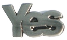 Yes Referendum Vote Pin Badge