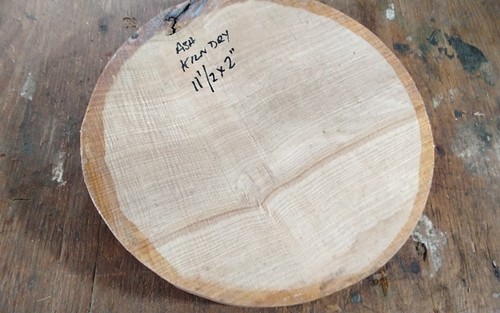 Ash bowl blank - blank, kiln