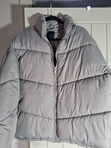 Mens pale green puffa - pale,