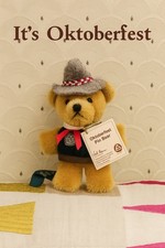 Hermann Teddy Pin Bear OCTOBER