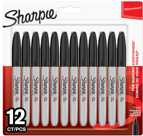 Genuine sharpie black fine - genuine,