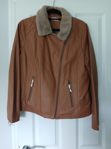 Tan leather jacket womans - leather,
